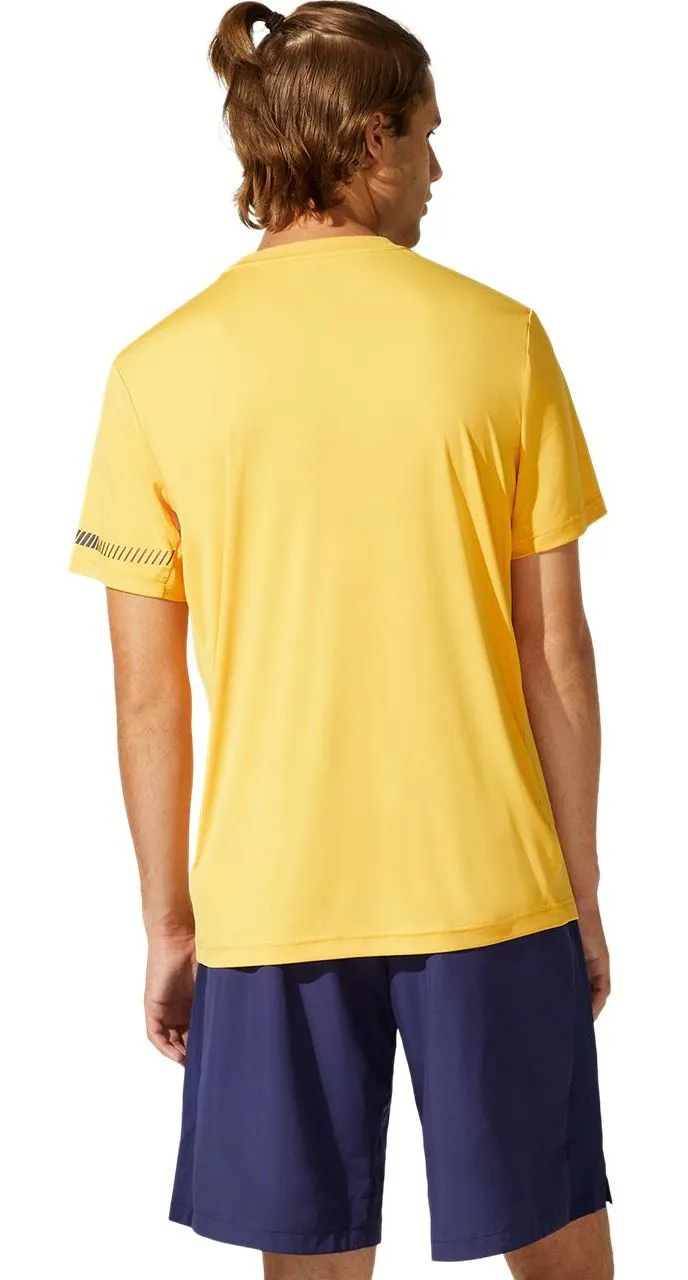 asics-court-m-ss-tee-tiger-yellow-2 Asics Court M SS Tee - tiger yellow