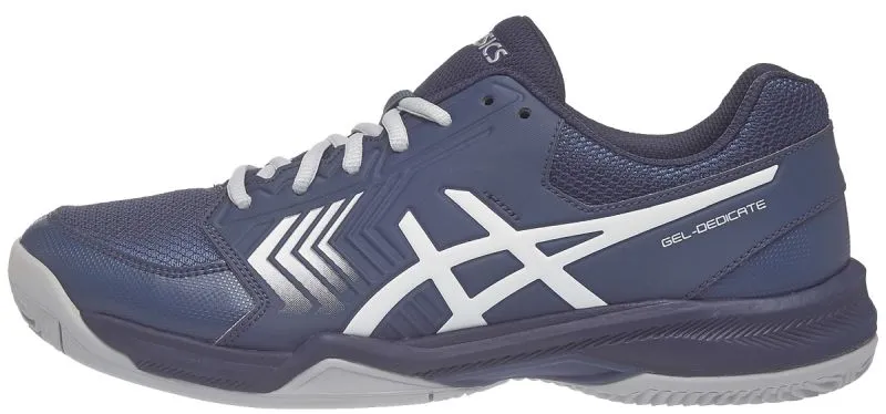 Asics Gel-Dedicate 5 Clay - dark blue/silver/white
