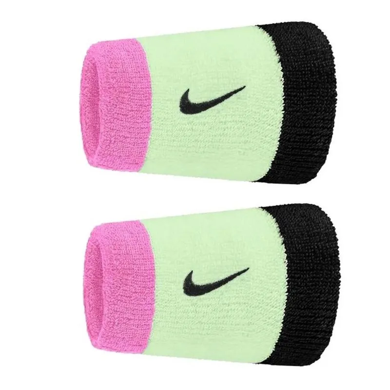 Nike Swoosh Double Wide 2P - pink/lime/black Nike Swoosh Double Wide 2P - pink/lime/black