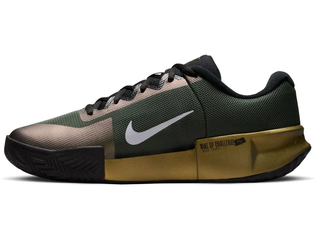 Nike Zoom GP Challenge Pro Clay Premium - camo green/metallic gold/black/pure platinum