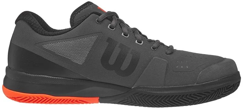 Wilson Rush Pro 2.5 Clay - magnet/black/shocking orange