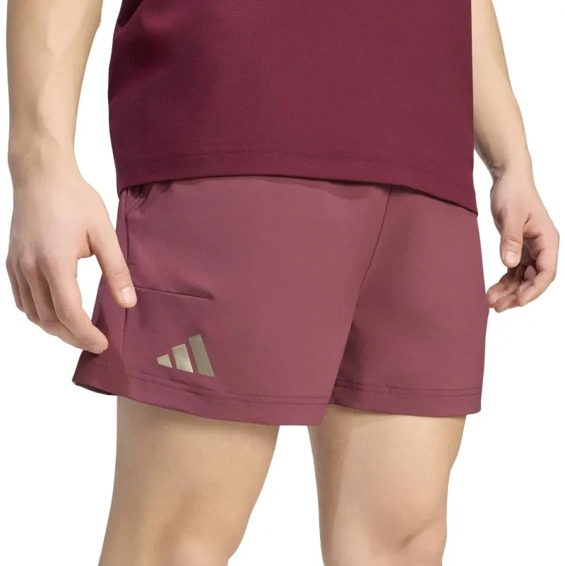 Adidas Shorts and Tights Set - maroon