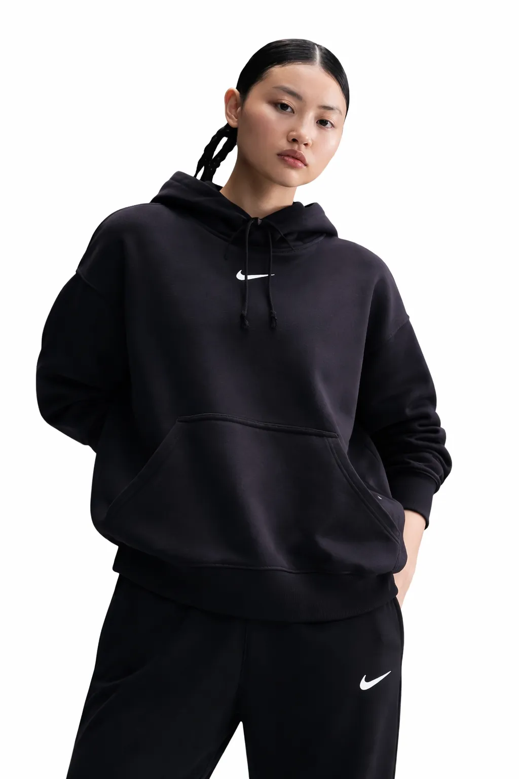 Nike Sportwear Phoenix Fleece - black/sail Nike Sportwear Phoenix Fleece - black/sail