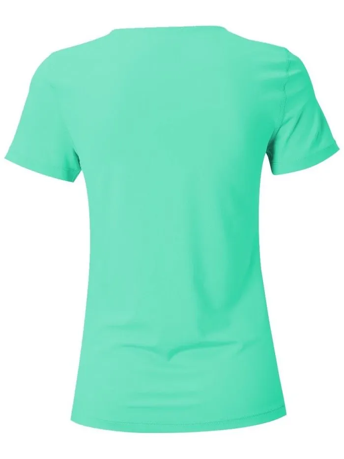 nike-pro-top-ss-all-over-mesh-w-green-glow-white-2 Nike Pro Top SS All Over Mesh W - green glow/white