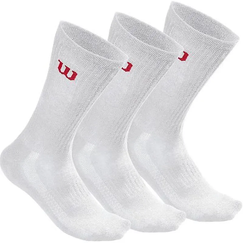 Wilson Men's Crew Sock 3P