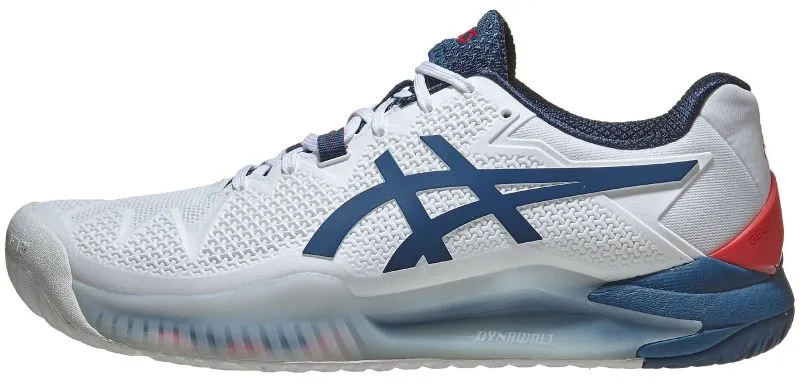 Asics Gel-Resolution 8 - white/mako blue