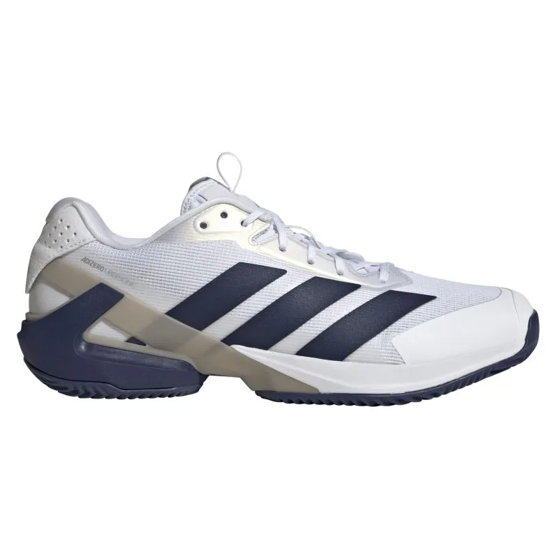 Adidas Adizero Ubersonic 5 M Clay - cloud white/dark blue