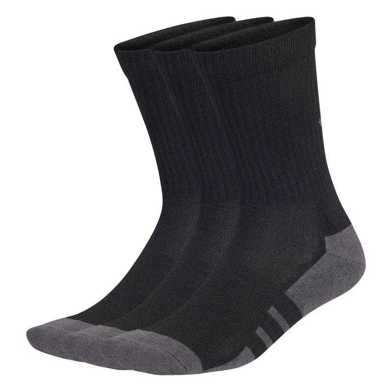 Adidas Essentials Climacool Cushioned Crew 3P - black/grey six Adidas Essentials Climacool Cushioned Crew 3P - black/grey six