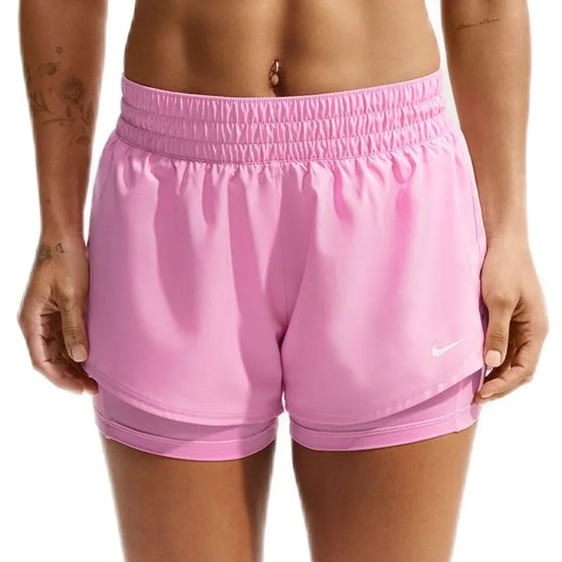 Nike Dri-Fit One 2-in-1 - pink rise/white