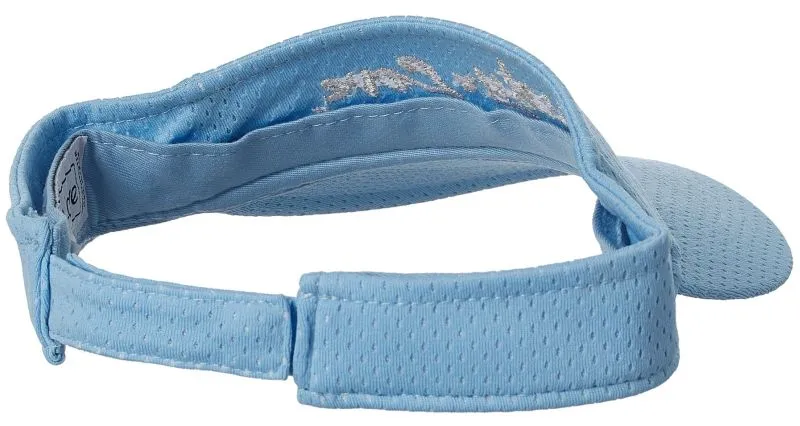 Lucky in Love Mesh Visor - cold blue