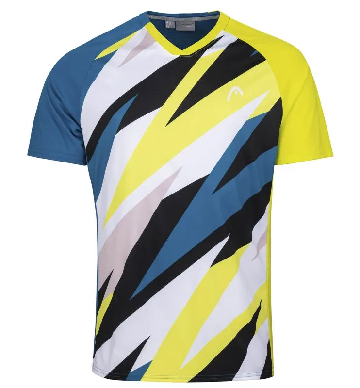 head-striker-t-shirt-b-blue-print-vision-1 Head Striker T-Shirt B - blue/print vision