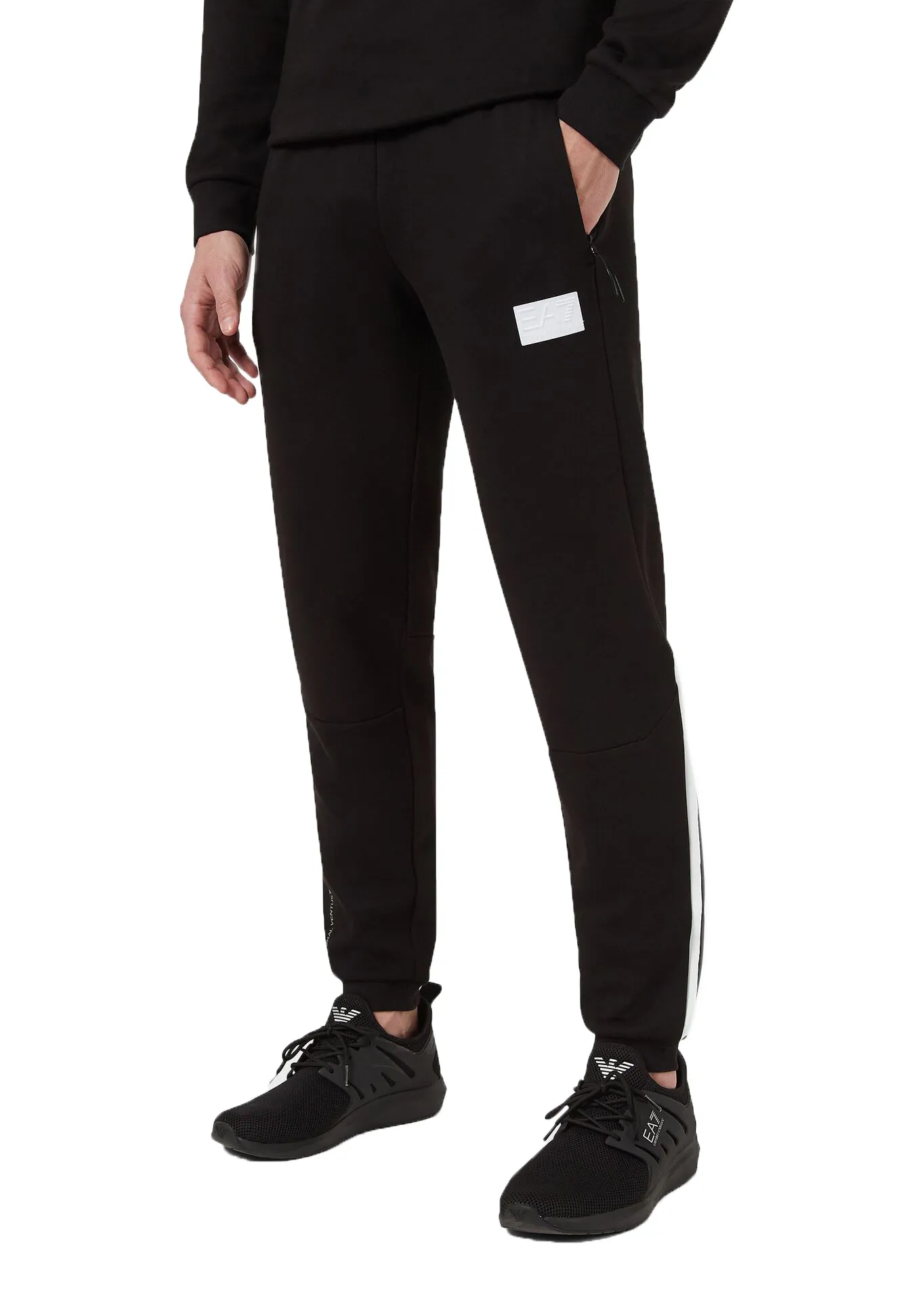 EA7 Man Jersey Trouser - black