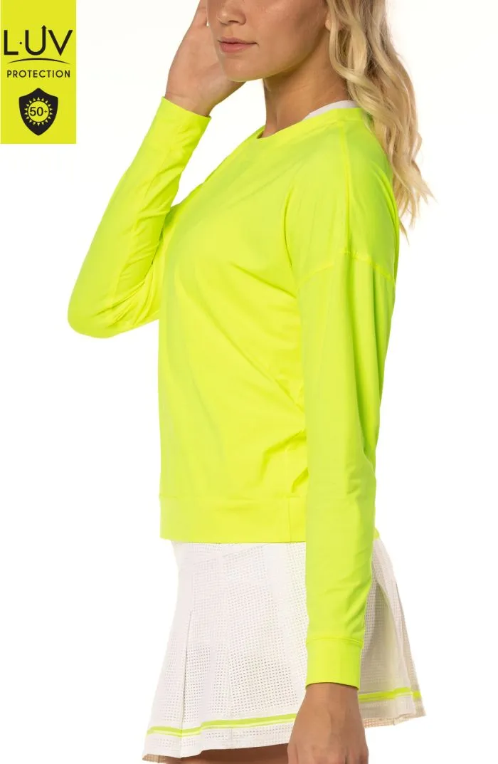 lucky-in-love-luv-hype-l-s-women-neon-yellow-2 Lucky in Love Luv Hype L/S Women - neon yellow
