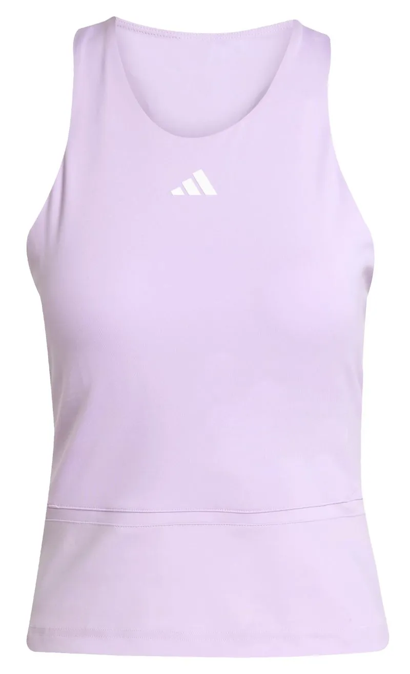 Adidas Climacool Mid-Length Y-Tank - powder plum 