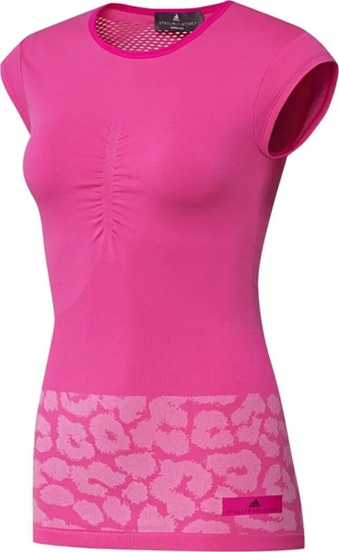 Adidas Stella McCartney Tee - shock pink Adidas Stella McCartney Tee - shock pink