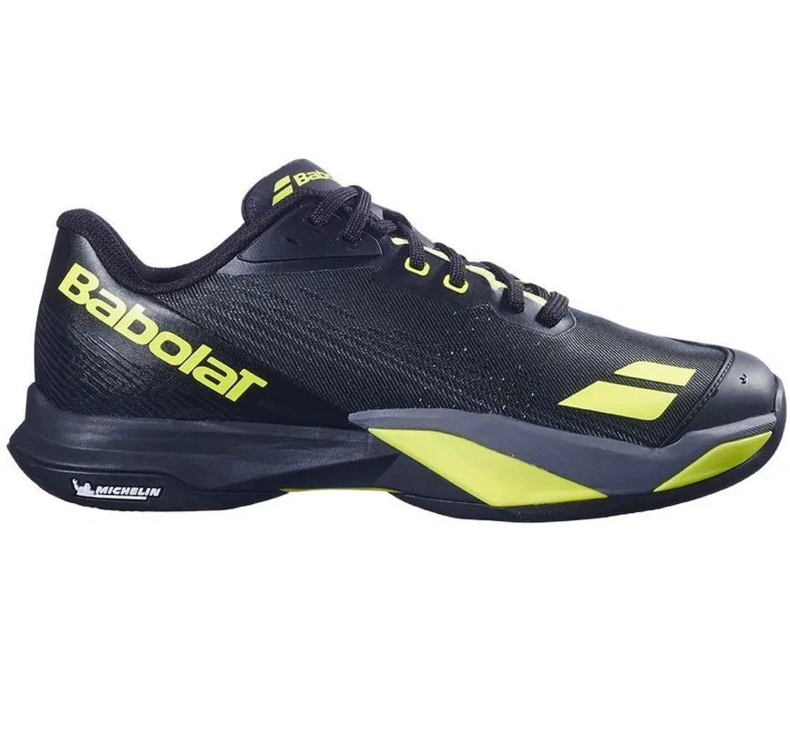 Babolat Jet Mach 4 Clay - black/aero Babolat Jet Mach 4 Clay - black/aero