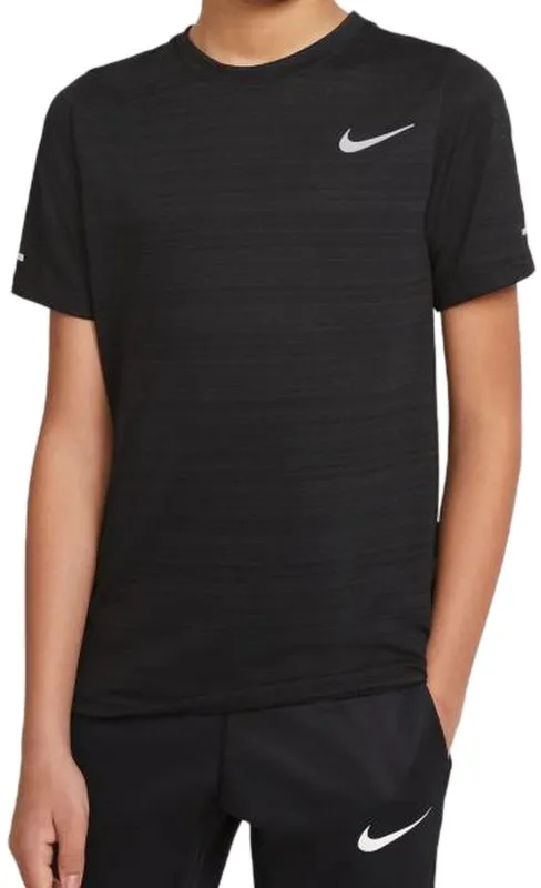 Nike Dri-Fit SS Miler Top - black