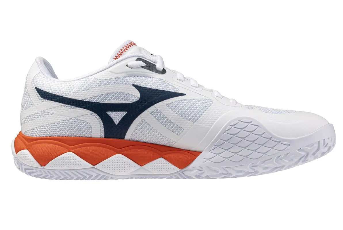 Mizuno Wave Enforce Tour 2 CC - white/insignia blue/orange