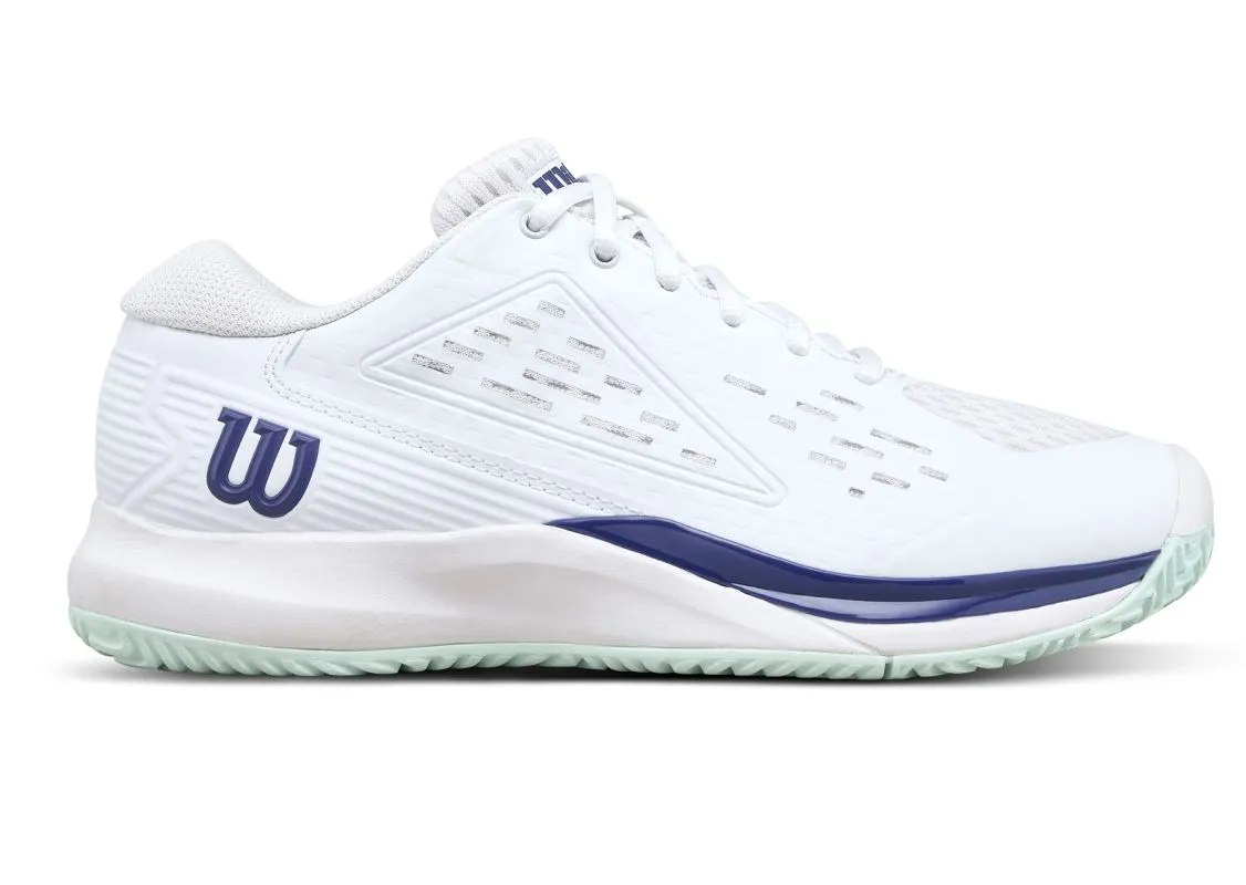 Wilson Rush Pro Ace Jr - white/bay/skipper blue