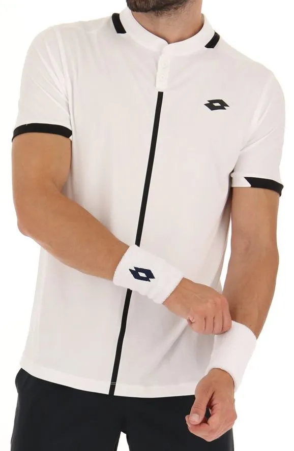 Lotto Top IV Polo - bright white/all black Lotto Top IV Polo - bright white/all black