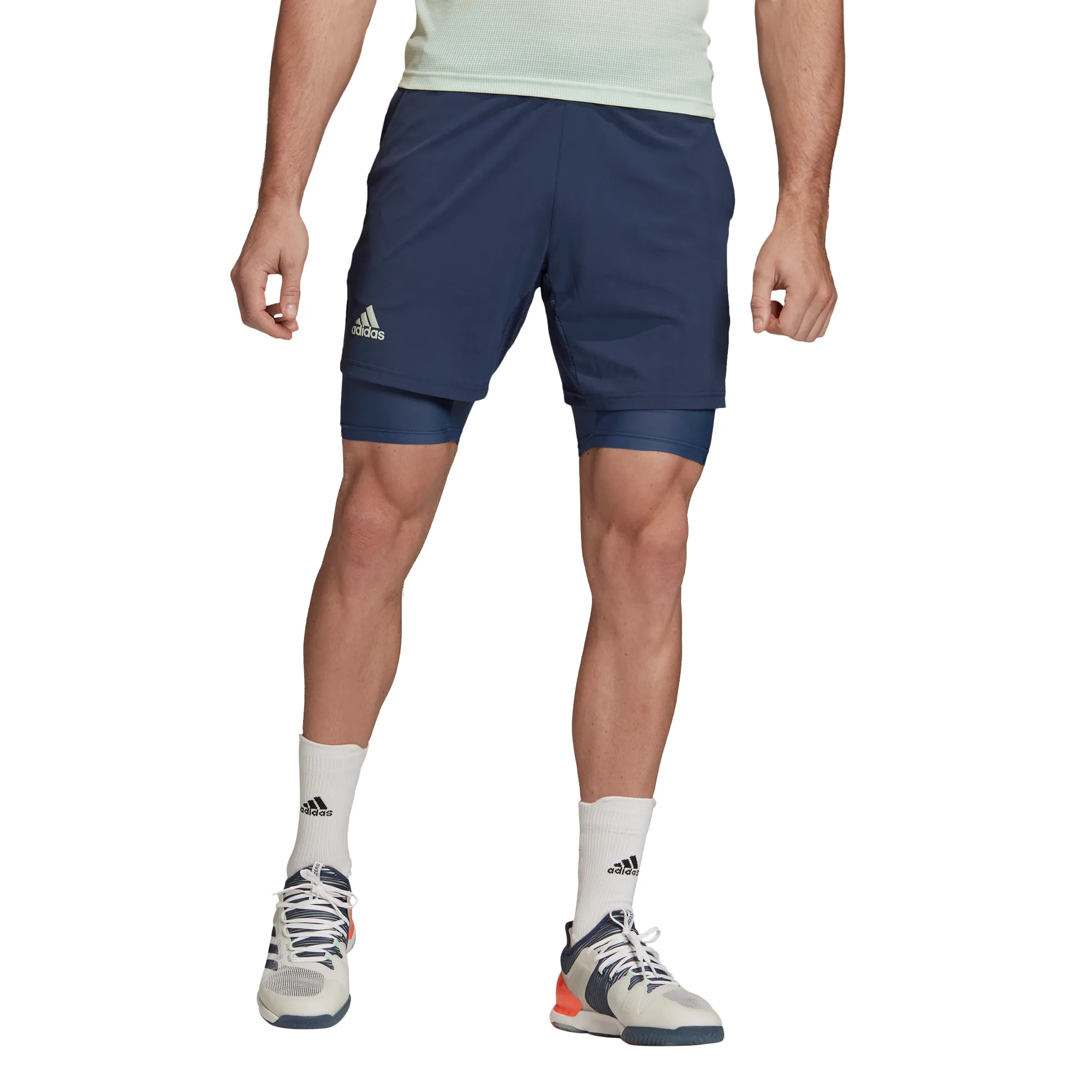 adidas-2in1-short-heat-ready-9in-tech-indigo-dash-green-9 Adidas 2in1 Short Heat Ready 9in - tech indigo/dash green