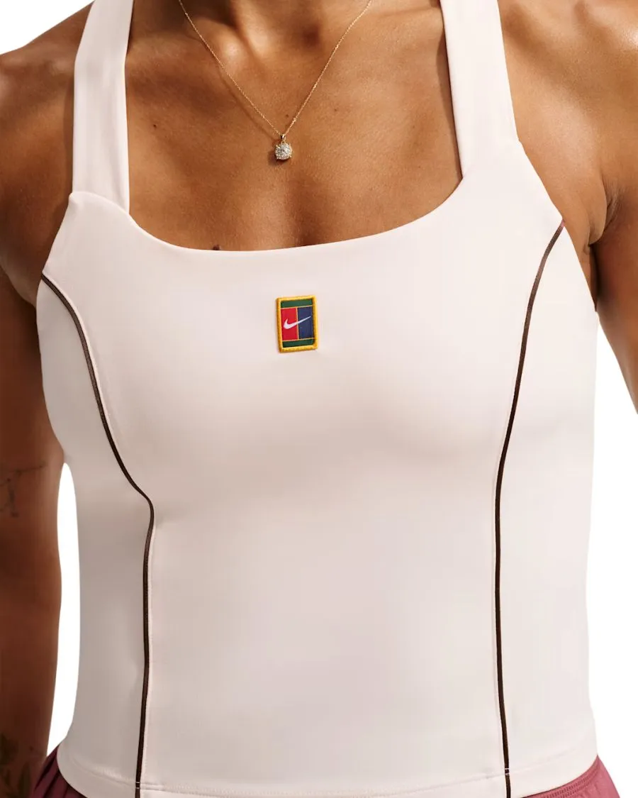 Nike Court Dri-Fit Tank - chalk