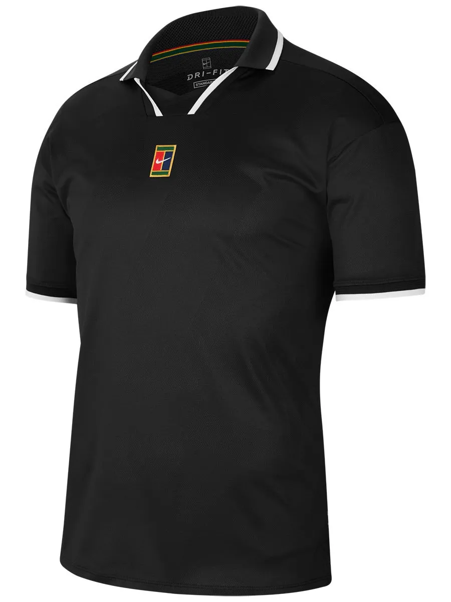 nike-court-breathe-slam-polo-ln-nt-black-white-1 Nike Court Breathe Slam Polo LN NT - black/white