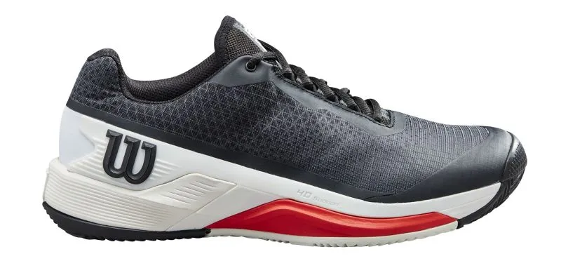 WRS329440_0_Rush_Pro_4_CC_Mens_Black_White_PoppyRed-png-high-res Wilson Rush Pro 4.0 Clay M