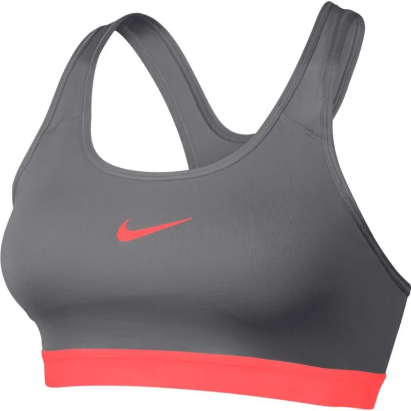 Nike Classic Pad Bra - atmosphere grey