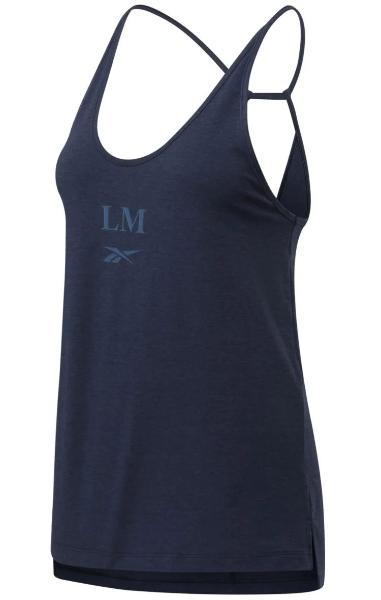 Reebok Les Mills Mind Body Tank W - vector navy mel