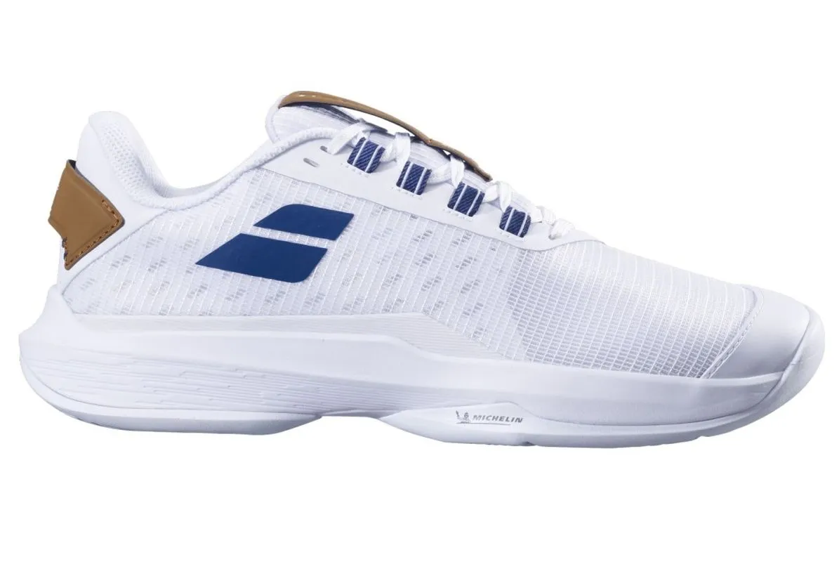 Babolat Jet Tere 2 Wimbledon All Court - white/blue navy 