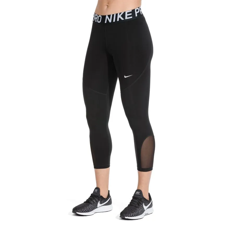 Nike W Pro Crop - black/white