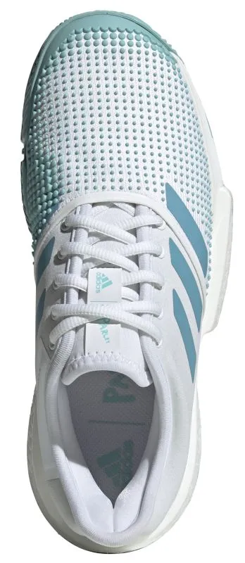 Adidas SoleCourt Boost W x Parley - white/vapour blue/blue spirit