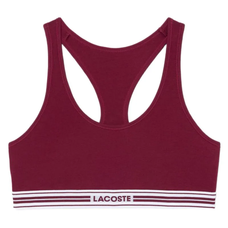 Lacoste Heritage Racer Back - burgundy