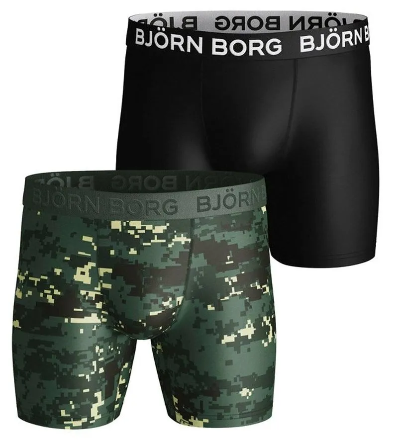 Björn Borg Shorts Per BB Digital Woodland 2P Björn Borg Shorts Per BB Digital Woodland 2P