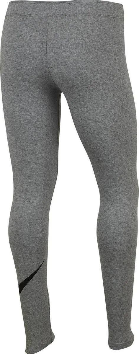 Nike NSW Favorites Swoosh Tight G - carbon heather/white