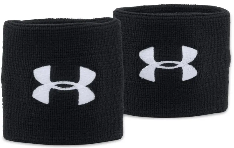 Under Armour Performance Wristbands - black/white