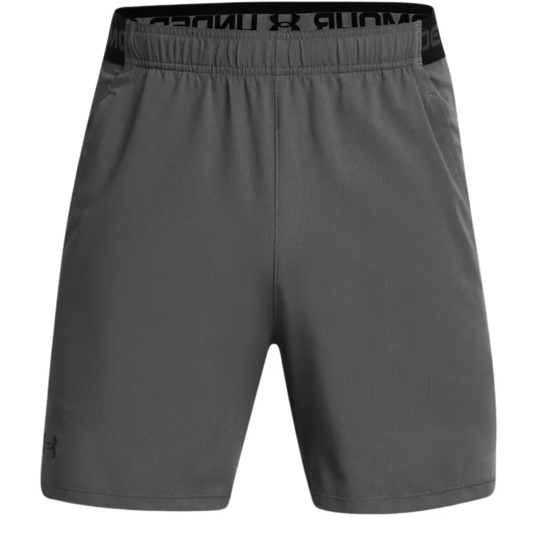 Men's shorts Under Armour Men's UA Vanish Woven 6"" - castlerock/black - Gray