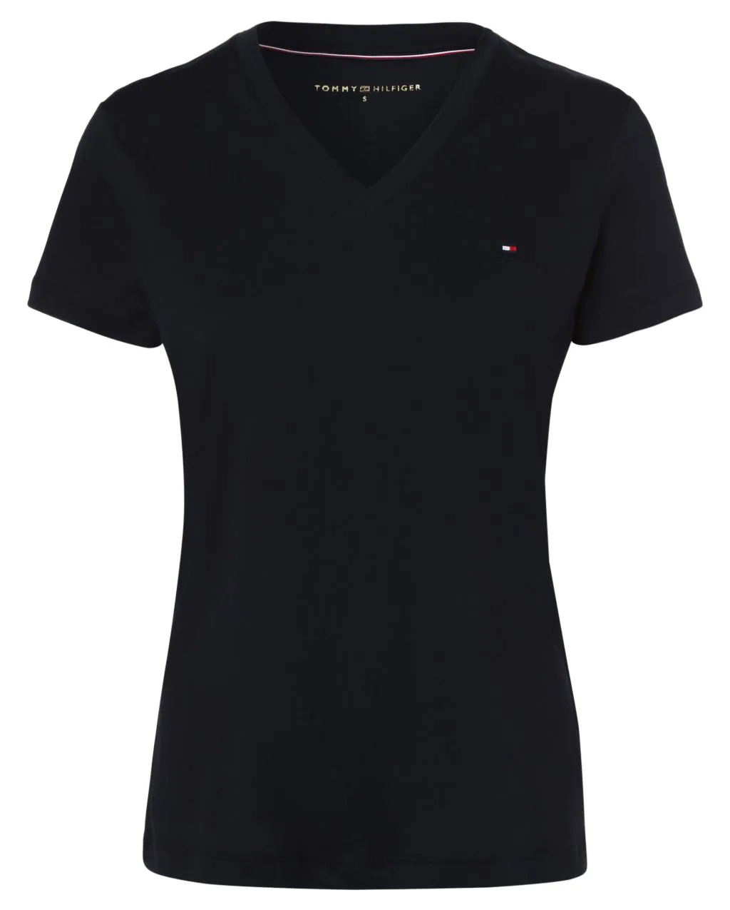 Tommy Hilfiger Heritage V-Neck Tee - masters black