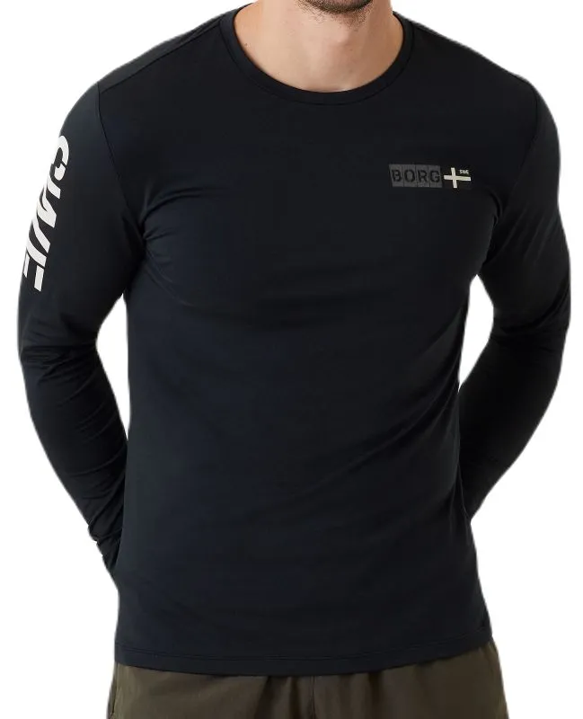 Björn Borg Sthlm First Layer T-Shirt - black beauty Björn Borg Sthlm First Layer T-Shirt - black beauty