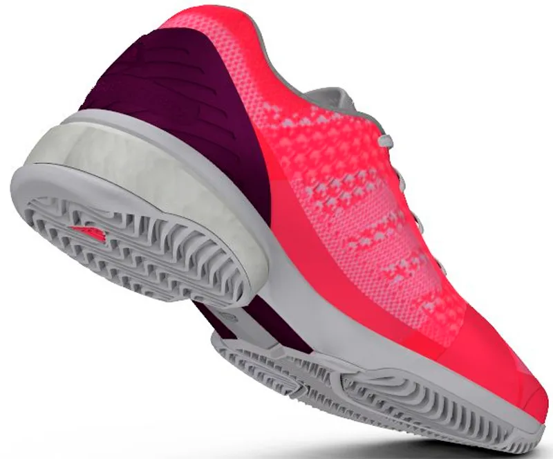 Adidas Stella McCartney Barricade Boost - flash red/white/pop purple