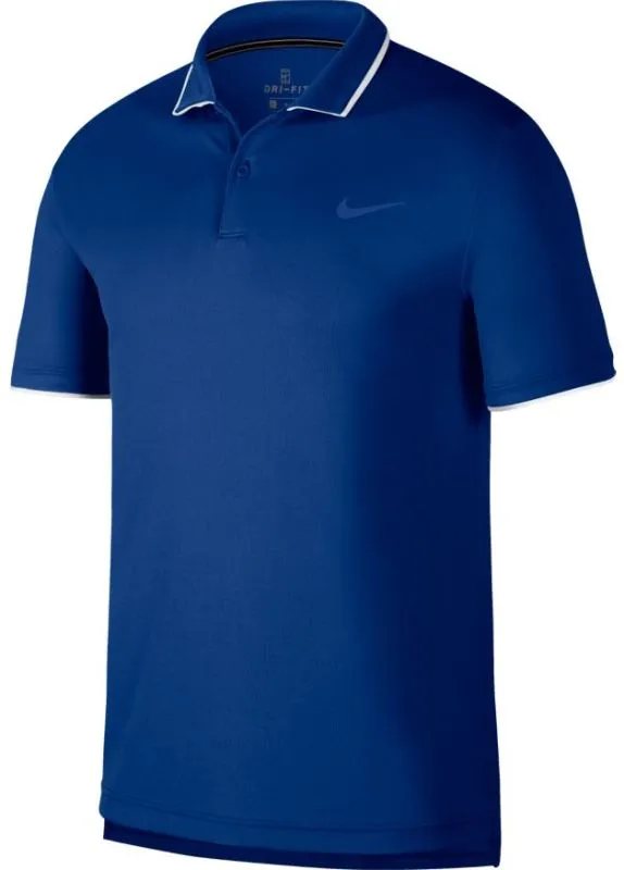 Nike Court Dry Team Polo - indigo force/white/indigo force