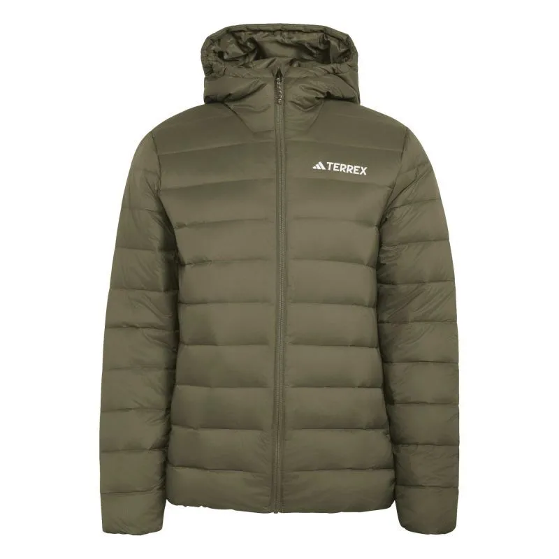 Adidas Terrex Multi Essentials Climawarm Light Down Hooded - green Adidas Terrex Multi Essentials Climawarm Light Down Hooded - green