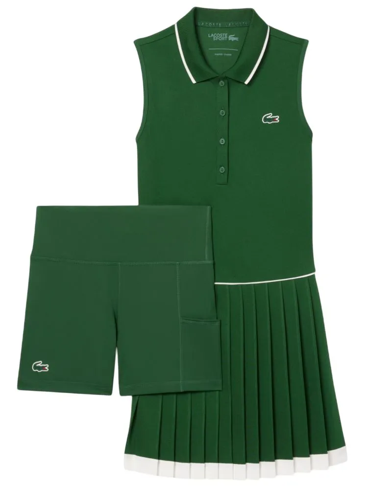 Lacoste Ultra Dry Tennis Heritage - green/white Lacoste Ultra Dry Tennis Heritage - green/white