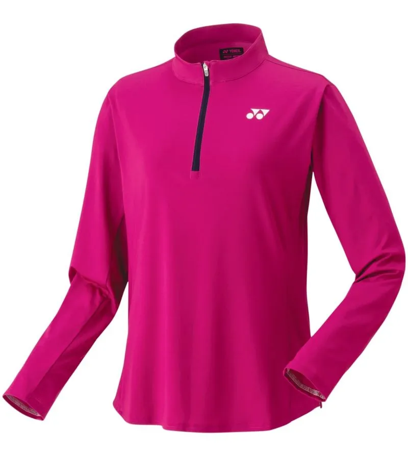 Yonex Roland Garros Long Sleeve Shirt - rose pink