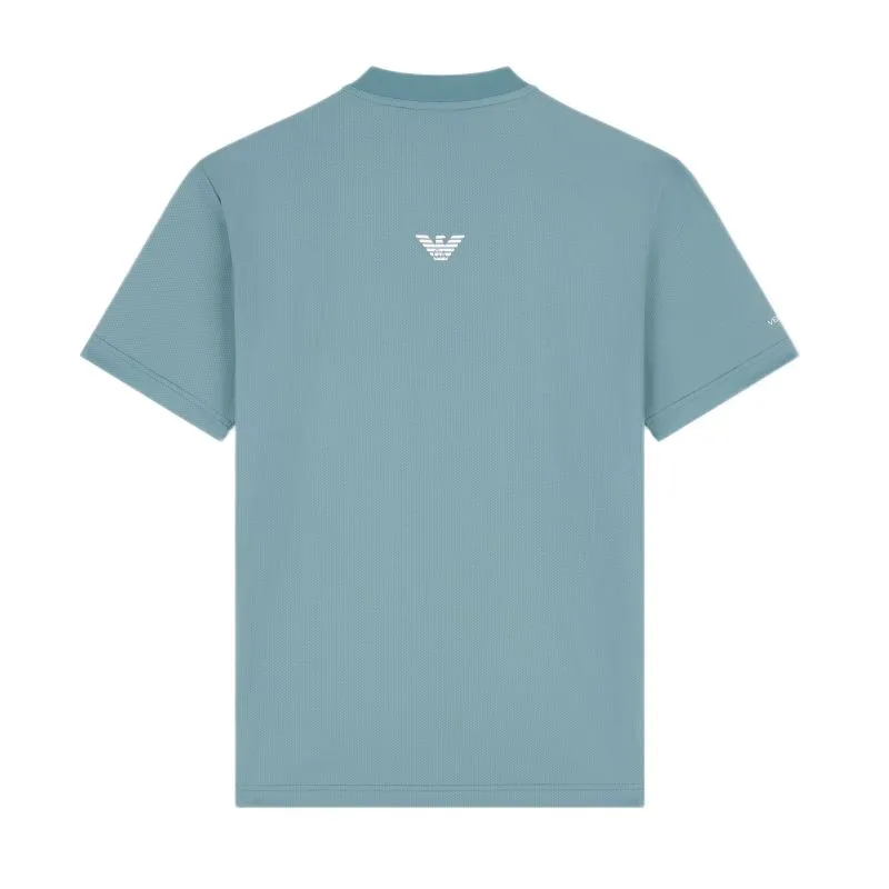 EA7 Man Jersey - silver pine