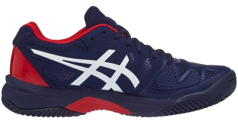 asics-gel-resolution-8-clay-gs-peacoat-classic-red-3 Asics Gel-Resolution 8 Clay GS - peacoat/classic red