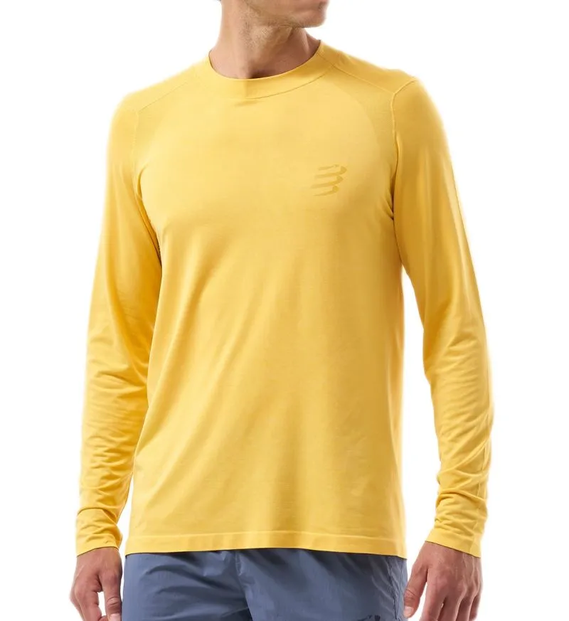 Compressport Performance Long Sleeve - ceylon yellow Compressport Performance Long Sleeve - ceylon yellow