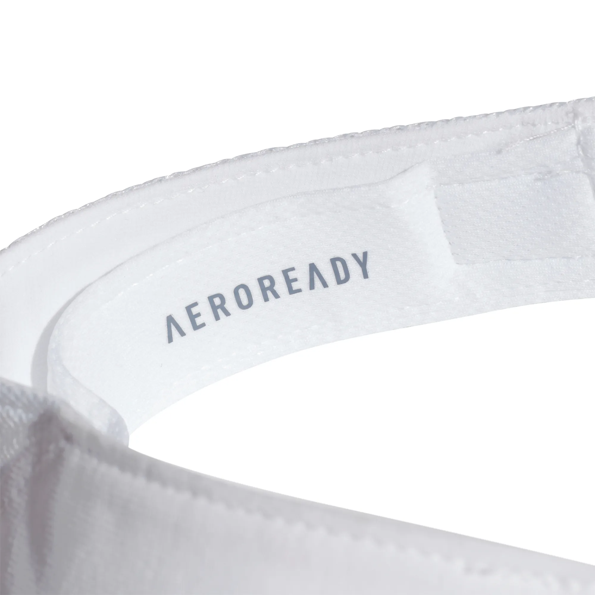 adidas-aeroready-visor-white-white-black-8 Adidas Aeroready Visor - white/white/black