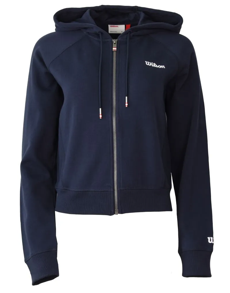 Women's jumper Wilson Team Zip - classic navy - Blue
